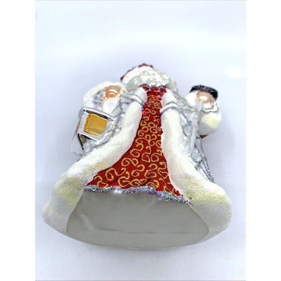 Christopher Radko Sterling Ruby Nicholas 2005 Limited Edition 1012412 8.5” Santa - Picture 12 of 13